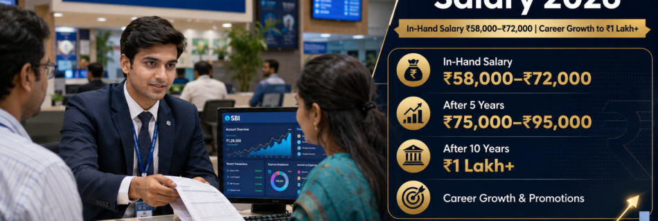 IBPS PO Salary 2026 in hand salary career growth after 5 years and 10 years