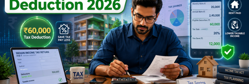Section 80GG Deduction 2026 – Rent Tax Deduction Guide for Old Tax Regime