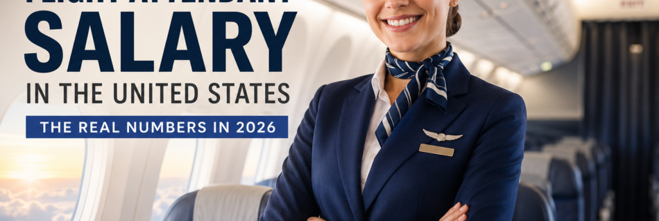 Flight attendant salary in the United States 2026