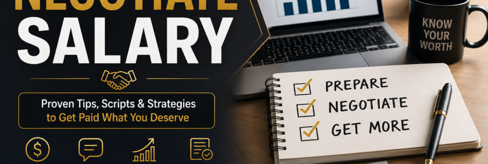 How to negotiate salary in 2026 with proven tips and salary negotiation scripts