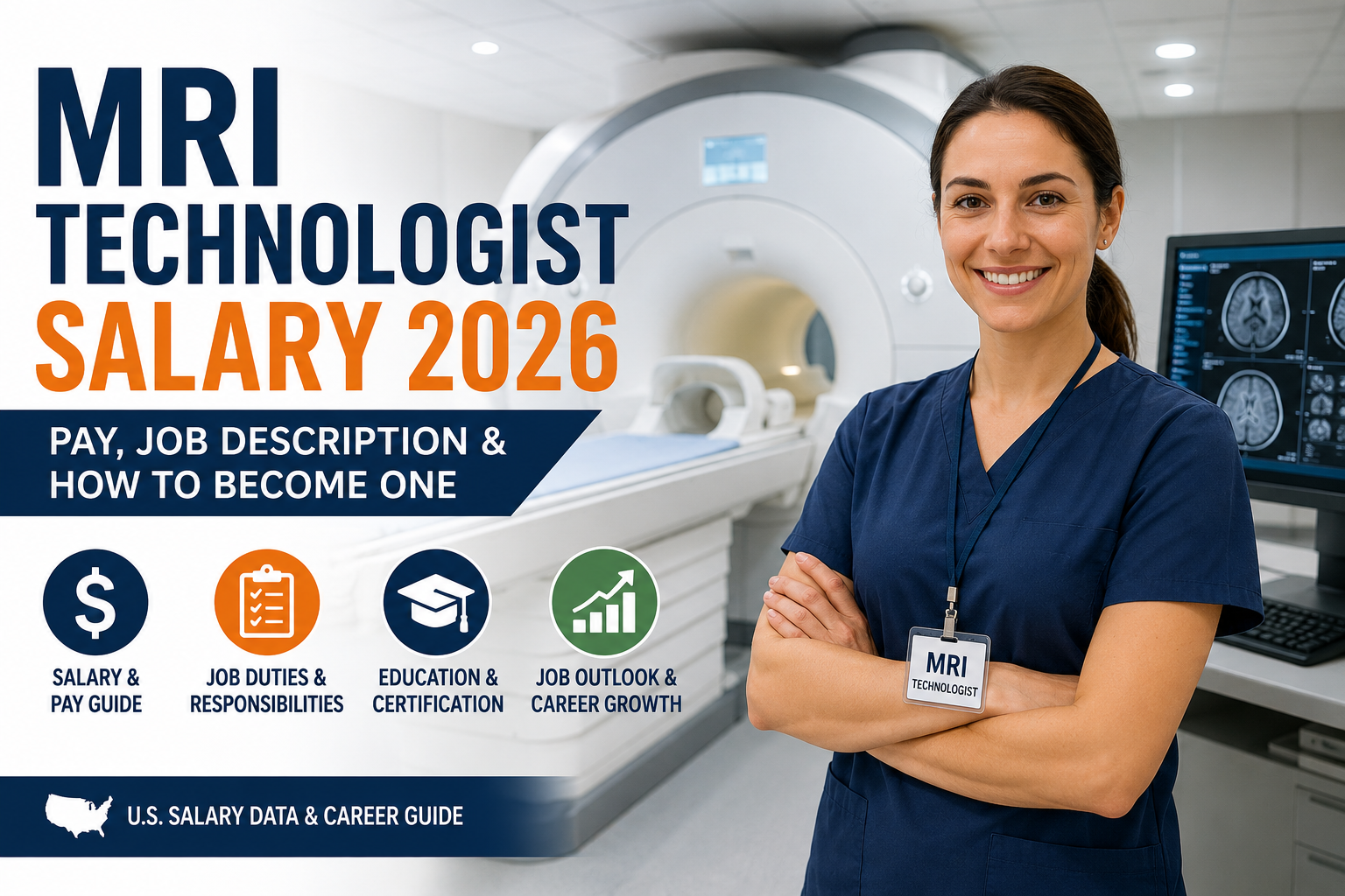 MRI tech salary 2026, pay, job description, and career guide