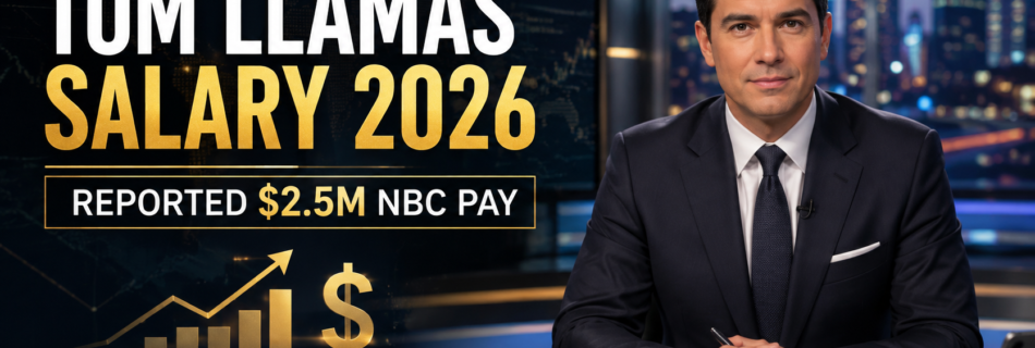 Tom Llamas Salary 2026 reported $2.5 million NBC pay