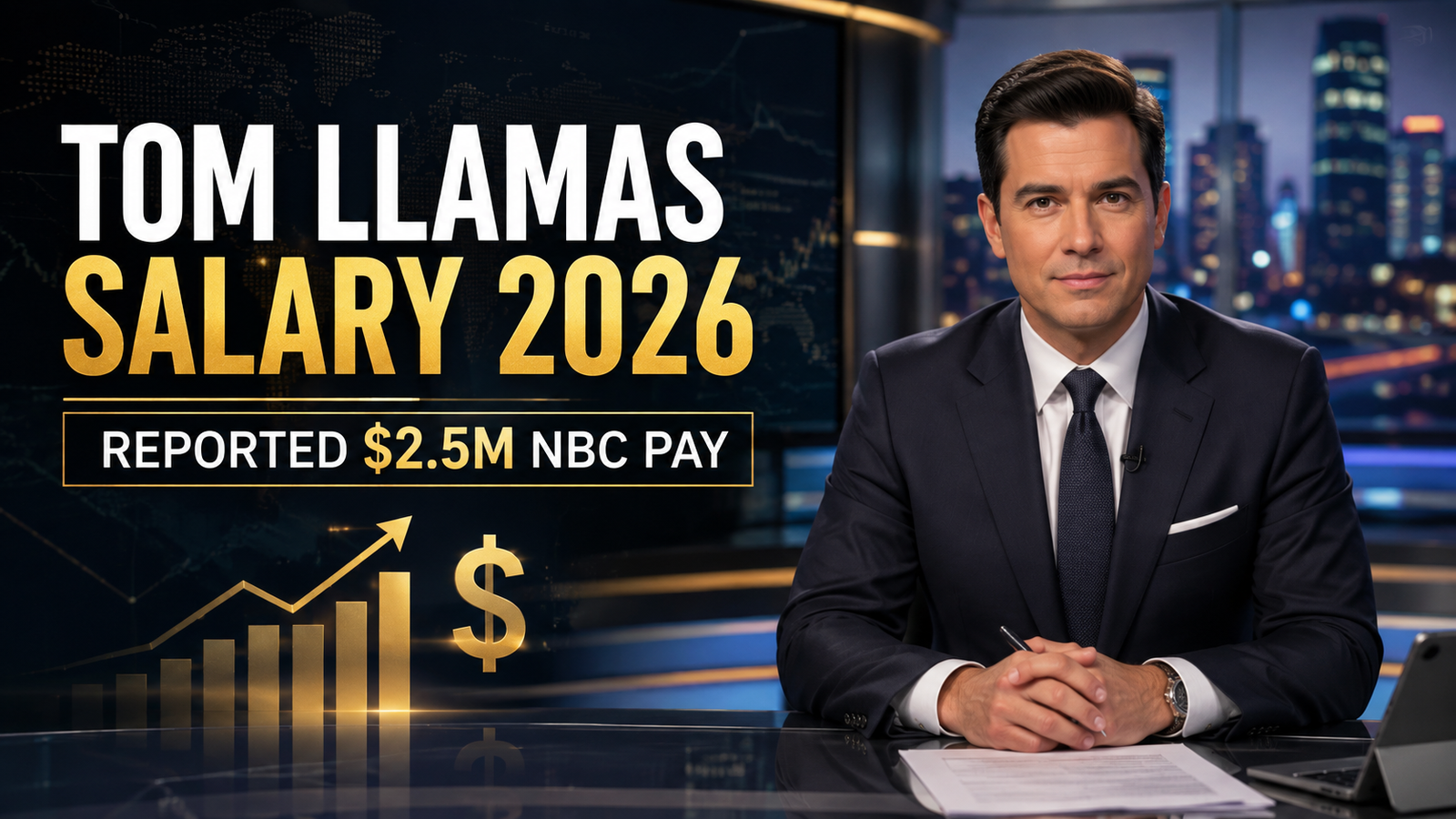 Tom Llamas Salary 2026 reported $2.5 million NBC pay